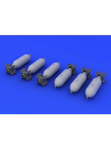 Eduard 672039 US 500lb Bombs Photo-Etch & Resin for 1/72 Aircraft Models