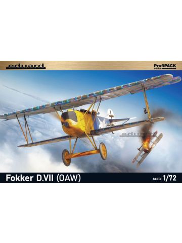 Eduard 70131 Fokker D VII (OAW) 'Profi-Pack' 1/72 Scale Plastic Model Kit