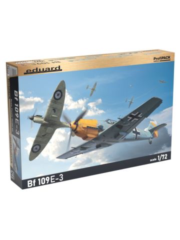 Eduard 7032 Messerschmitt Bf109E-3 'Profi-Pack' 1/72 Scale Plastic Model Kit