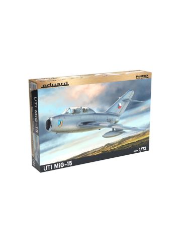 Eduard 7055 UTI MiG-15 Trainer ''Profi-Pack' 1/72 Scale Plastic Model Kit