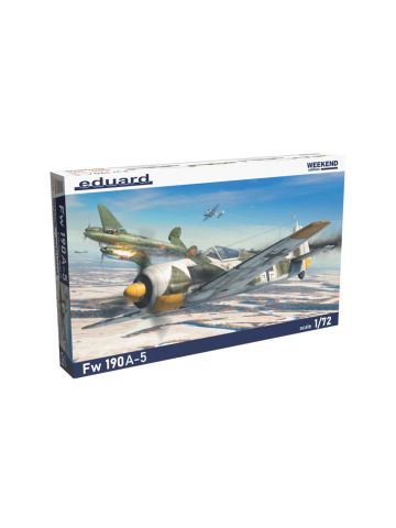 Eduard 7470 Focke-Wulf Fw190A-5 'Weekend Edition' 1/72 Scale Plastic Model Kit