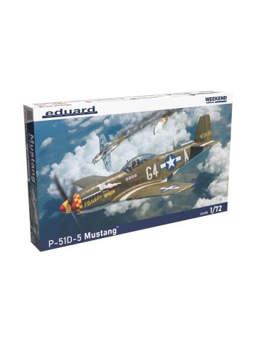 Eduard 7476 P-51D5 Mustang 'Weekend Edition' 1/72 Scale Plastic Model Kit