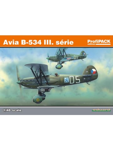 Eduard 8191 Avia B534 III 'Profi-Pack' 1/48 Scale Plastic Model Kit