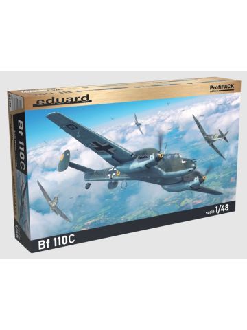 Eduard 8209 Bf110C 'Profi-Pack' 1/48 Scale Plastic Model Kit