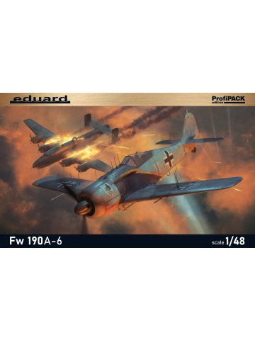 Eduard 82137 Focke-Wulf Fw190A-6 'Profi-Pack' 1/48 Scale Plastic Model Kit