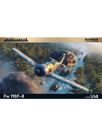 Eduard 82139 Focke-Wulf Fw190F-8 'Profi-Pack' 1/48 Scale Plastic Model Kit