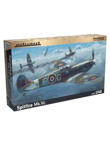 Eduard 82158 Spitfire Mk Vc 'Profi-Pack' 1/48 Scale Plastic Model Kit