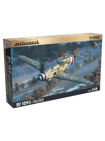 Eduard 82162 Messerschmitt Bf109G14/AS 'Profi-Pack' 1/48 Scale Plastic Model Kit