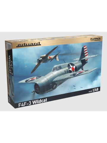 Eduard 82201 F4F3 Wildcat 'Profi-Pack' 1/48 Scale Plastic Model Kit