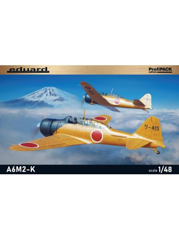 Eduard 82218 A6M2K Two-Seat Trainer 'Profi-Pack' 1/48 Scale Plastic Model Kit