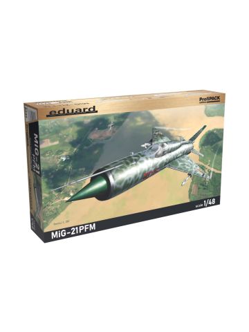 Eduard 8237 Mikoyan-Gurevich MiG-21PFM 'Profi-Pack' 1/48 Scale Plastic Model Kit