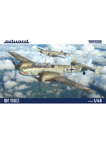 Eduard 8409 Bf110D 'Weekend Edition' 1/48 Scale Plastic Model Kit