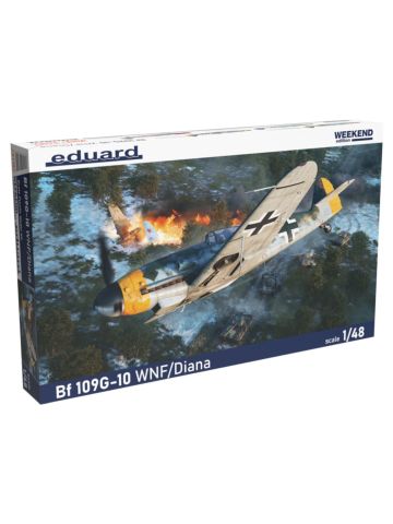 Eduard 84182 Bf109G10 WNF/Diana 'Weekend Edition' 1/48 Scale Plastic Model Kit