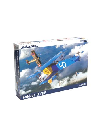 Eduard 8483 Fokker D VIIF 'Weekend Edition' 1/48 Scale Plastic Model Kit