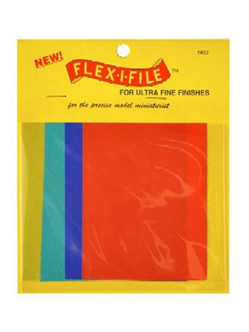 Flex-I-File 802 Abrasive Sheets Ultra-Fine Finishes
