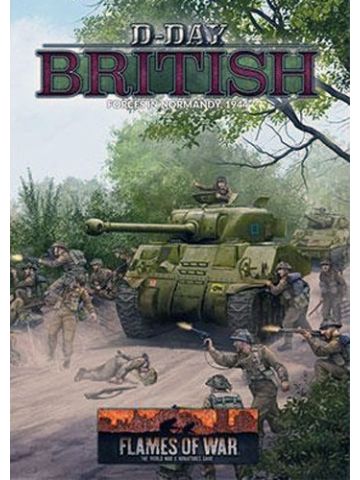 Flames of War FW264 D-Day: British Forces in Normandy 1944 Reference Book