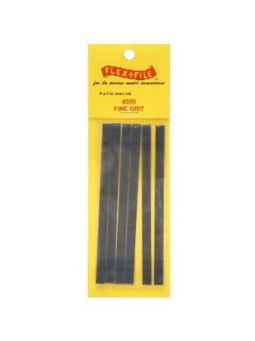 Flex-I-File 320 Fine Grit Tapes Fine Set of 6