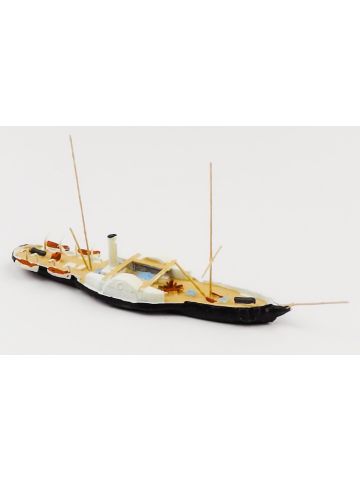 Hai 486 Austro-Hungarian Gunboat Kaiserin Elisabeth Painted Deck 1/1250 Scale