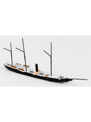 Hai 489 Austro-Hungarian Gun Boat Reka 1866 1/1250 Scale Model Ship