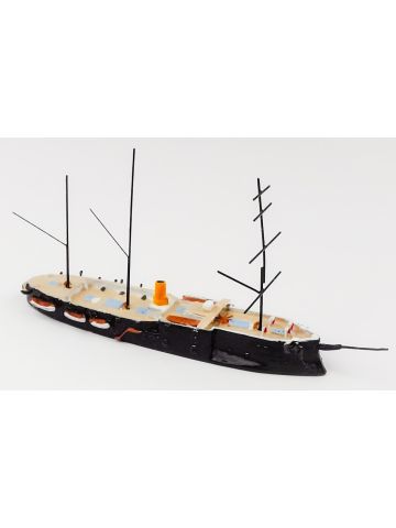 Hai 474 Austro-Hungarian Armored Vessel Erzherzog Albrecht Painted Deck 1/1250