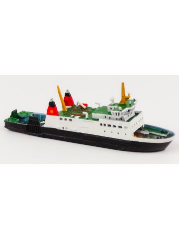 Rhenania Junior RJ 74 British Ferry Bute 2005 1/1250 Scale Model No Line Decal
