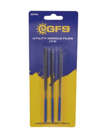 GaleForce nine GF9T05 Utility Needle Files (3 Files) for Gaming & Hobbies