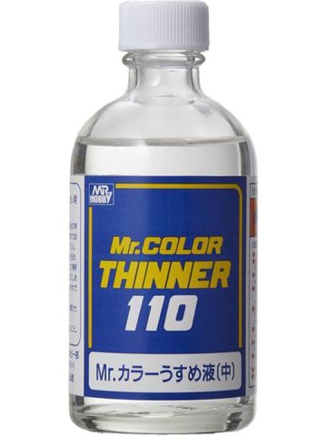 GSI Creos Mr. Hobby T102 Mr. Color Thinner 110ml Bottle