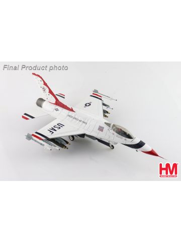 Hobby Master HA38044 F-16C USAF Thunderbirds 'Warbird' #10 1988 1/72 Scale Model