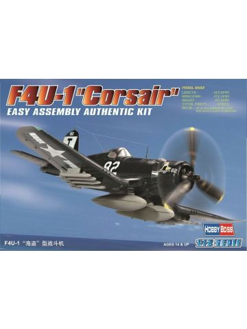 HobbyBoss 80217 Vought F4U-1 Corsair 1/72 Scale Plastic Model Kit