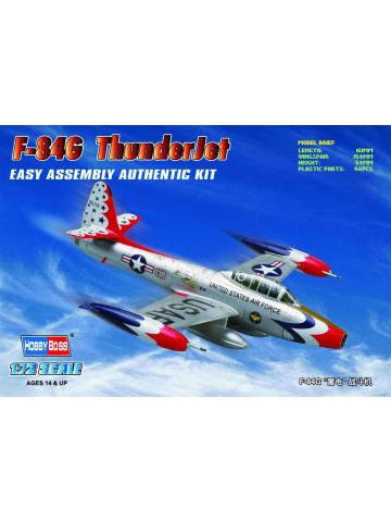 HobbyBoss 80247 Republic F-84G Thunderjet 1/72 Scale Plastic Model Kit