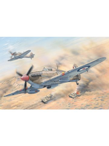 HobbyBoss 81780 Hawker Hurricane Mk. II D/Trop 1/48 Scale Plastic Model Kit