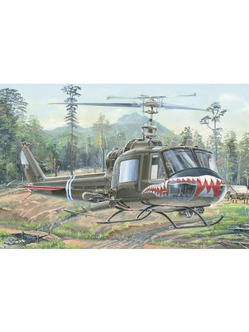 HobbyBoss 81807 Bell UH-1B/C Iroquois 'Huey' 1/18 Scale Plastic Model Kit