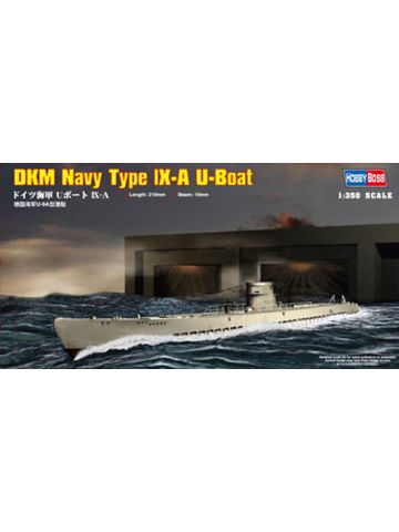 HobbyBoss 83506 WWII German Type IX-A U-Boat 1/350 Scale Plastic Model Kit