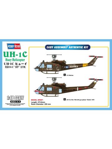 HobbyBoss 85803 US Army Bell UH-1C Huey 1/48 Scale Plastic Model Kit