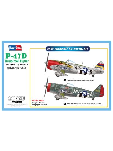 HobbyBoss 85804 Republic P-47D Thunderbolt 1/48 Scale Plastic Model Kit