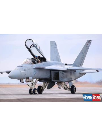 HobbyBoss 85813 F/A-18F Super Hornet 1/48 Scale Plastic Model Kit