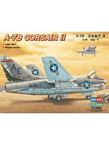 Hobby Boss 87202 LTV A-7B Corsair II 1/72 Scale Plastic Model Kit