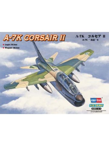 HobbyBoss 87212 LTV A-7K Corsair II 1/72 Scale Plastic Model Kit