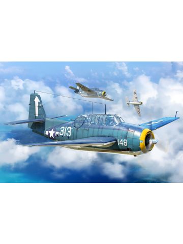 HobbyBoss 87274 US Navy TBM-3 Avenger 1/48 Scale Plastic Model Kit