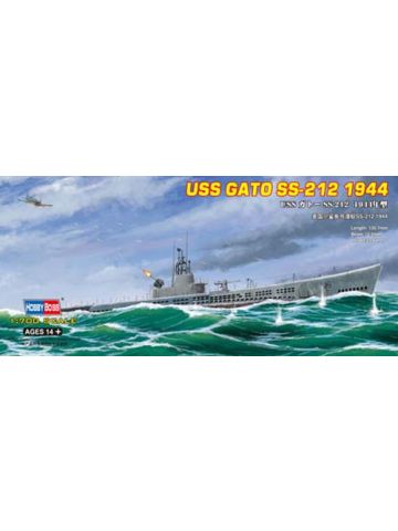 HobbyBoss 87013 US Submarine Gato 1944 1/700 Scale Plastic Model Kit