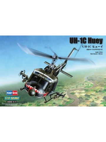 HobbyBoss 87229 Bell UH-1C Huey 1/72 Scale Plastic Model Kit