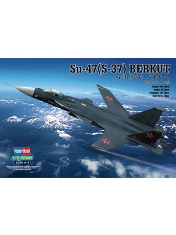HobbyBoss 80211 Sukhoi Su-47 Berkut 1/72 Scale Plastic Model Kit
