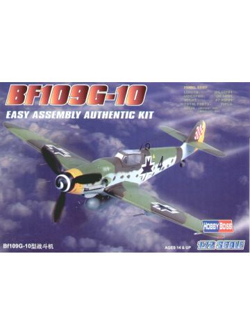 HobbyBoss 80227 Messerschmitt Bf109G-10 1/72 Scale Plastic Model Kit