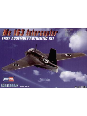 HobbyBoss 80238 WWII German Messerschmitt Me163 1/72 Scale Plastic Model Kit