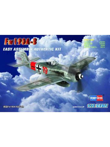 HobbyBoss 80244 Focke-Wulf Fw190A-8 1/72 Scale Plastic Model Kit