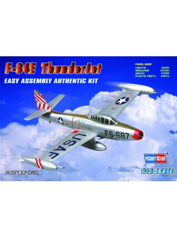 HobbyBoss 80246 Republic F-84E Thunderjet 1/72 Scale Plastic Model Kit