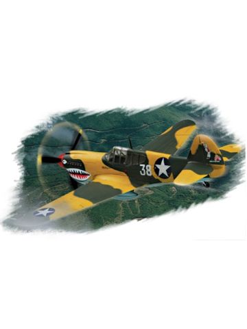 HobbyBoss 80250 Curtiss P-40E Kittyhawk 1/72 Scale Plastic Model Kit