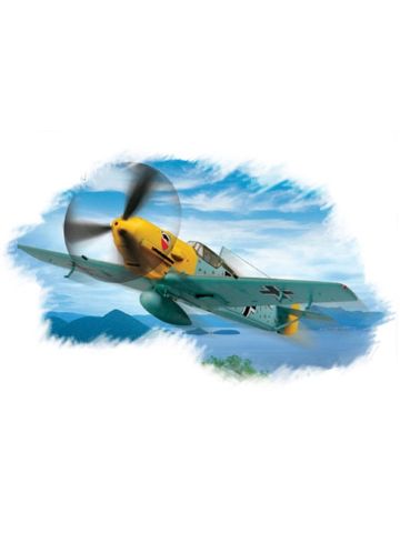 HobbyBoss 80253 Bf109 E-3 1/72 Scale Easy Assembly Plastic Model Kit