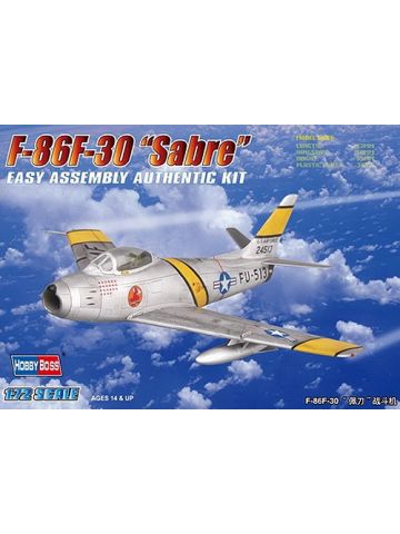 HobbyBoss 80258 North American F-86F-30 Sabre 1/72 Scale Plastic Model Kit