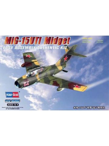HobbyBoss 80262 MiG-15 Uti Midget 1/72 Scale Plastic Model Kit